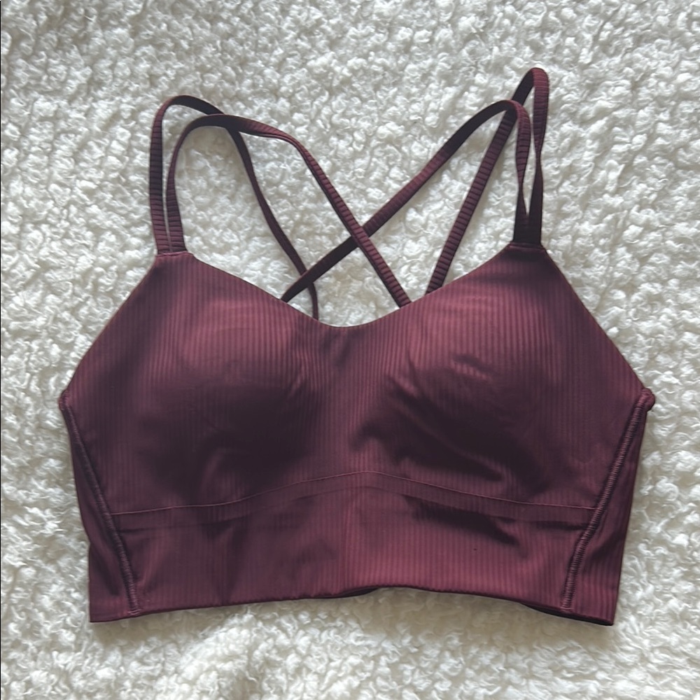 Lululemon Ribbed Longline Bra (B/C Cup)
